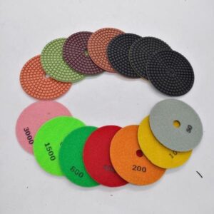 flexible resin polishing pads for concrete marble granite polishing