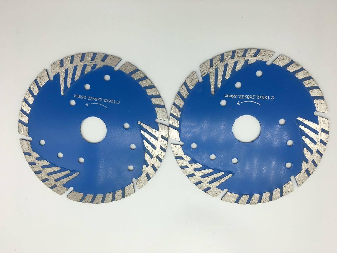 turbo type diamond saw blades